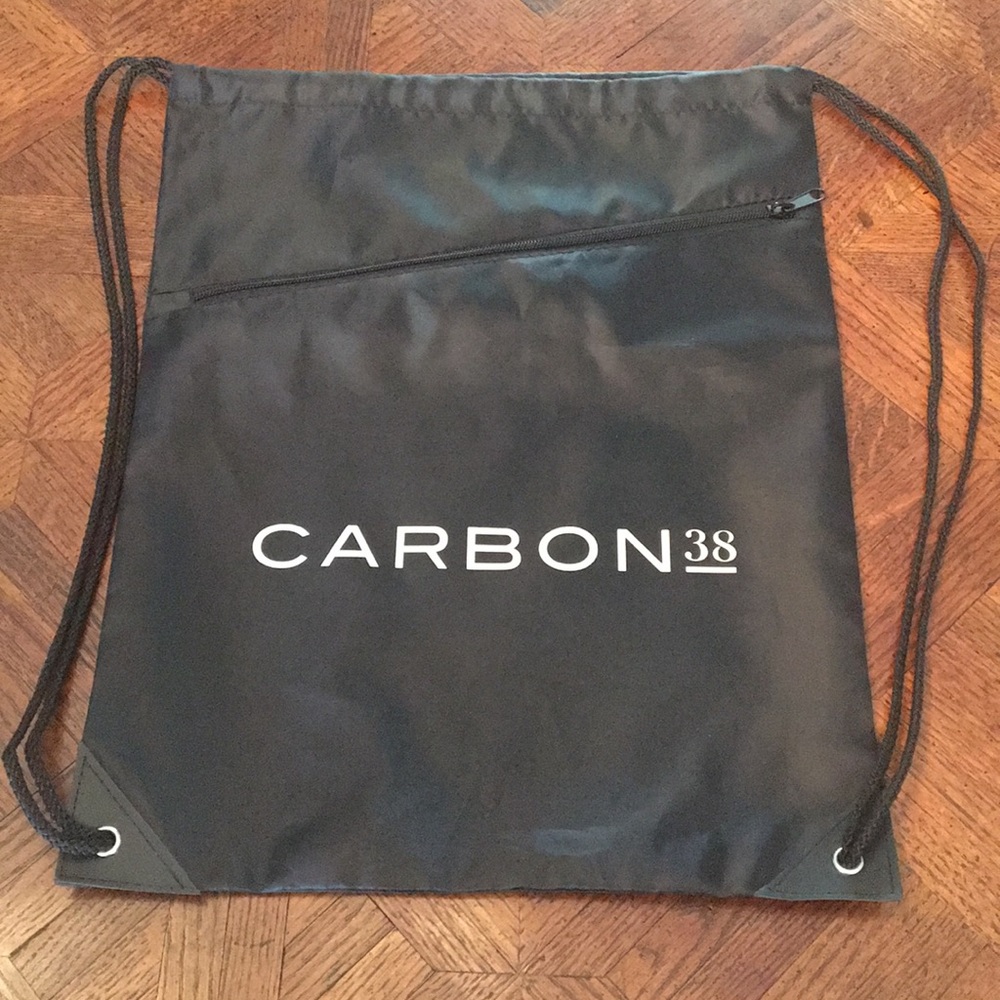 Carbon38 drawstring bag